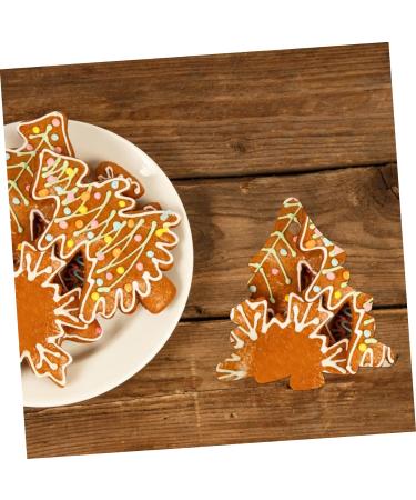 VILLFUL 6pcs Christmas Silicone Molds Christmas Resin Scented Pendant Making Mold Xmas Tree Pan Christmas Fondant Christmas DIY Mold Handmade Mold Silica Gel Christmas Tree Accessories - Buy Online on GoSupps.com