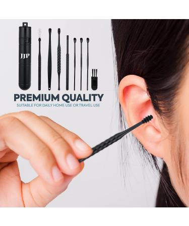 8-Piece Ear Wax Removal Kit with Plizer, Brush, and Storage Box - Ear Pick and Cleansing Tool Set for Home Use - Buy Online on GoSupps.com