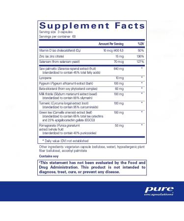 Pure Encapsulations SP Ultimate | Prostate Health Support | 180 Capsules - Buy Online on GoSupps.com