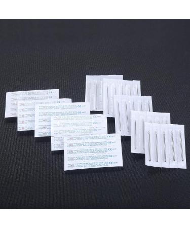 Aumeo 50PCS Mixed Piercing Needles 12G-20G Stainless Steel Disposable Sterile Piercing Needles - Pack of 50 - Buy Online on GoSupps.com