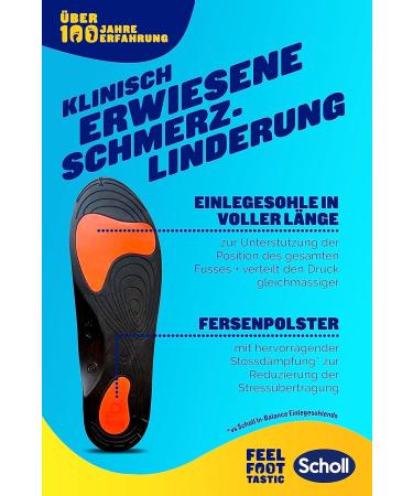 Buy Scholl In-Balance Orthopedic Insoles for Lower Back Pain Relief | Foot Health Size 37-39.5 Neutral S - International Shipping Available - Buy Online on GoSupps.com