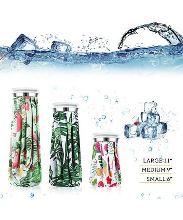 3-Piece Ice Bag Pack for Injuries | Hot Water Bag for Pain Relief | Reusable Screw Top Ice Bag Hot Cold Therapy | Hawaiian Style - Buy Online on GoSupps.com