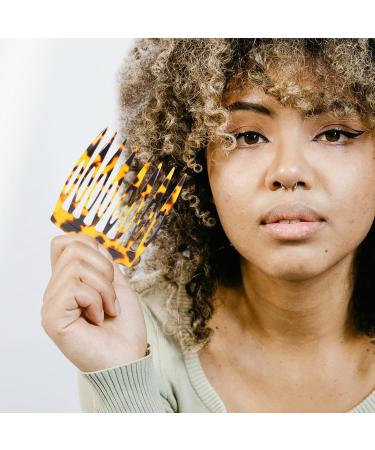 Beavorty Hair Comb Side Combs for Women Fine Thin Hair French Side Comb Side Combs for Women Thick Hair Side Comb Hair Accessories No Hair Damage Acetic Acid Bride Acetate Sheet - Buy Online on GoSupps.com