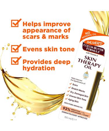 Palmer's Cocoa Butter Stretch Mark Care Bundle for Pregnant Women - Includes Body Oil and Lotion - Buy Online on GoSupps.com
