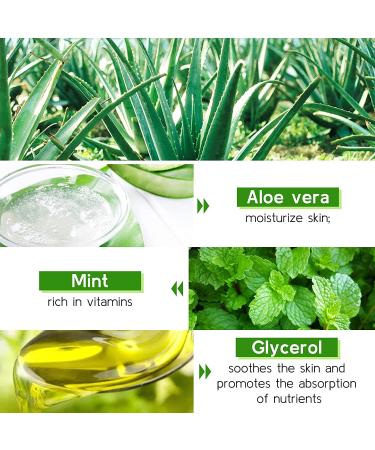 Aloe Vera Peel Off Blackhead Remover Mask - Whitehead Removal & Oil Control - 2 Piece Set - Buy Online on GoSupps.com