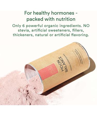 Super Moon Balance Superfood Powder - Hormone Balance for Women & Menopause - Organic Baobab, Maca, Hibiscus, Beetroot, Shatavari Powder - 40 Servings, 7.05oz - Buy Online on GoSupps.com