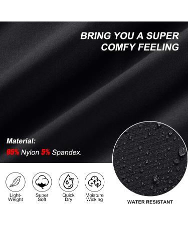 Capol Women's High Waisted Golf and Hiking Shorts - Quick Dry & Stylish - Black, Small - Buy Online on GoSupps.com