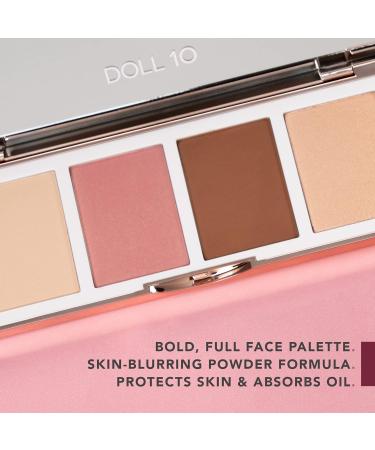 Doll 10 Refocus AfterGlow Palette - Highlighter, Bronzer, Blush & Contour Pressed Powder Set - Buy Online on GoSupps.com