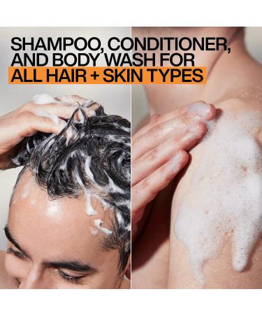 REDKEN Brews 3-in-1 Shampoo Conditioner and Body Wash for Men 50ml | All-in-One Cleanser - Buy Online on GoSupps.com