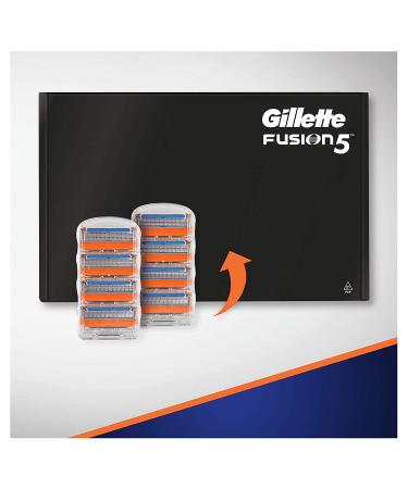 Gillette Fusion5 Men's Razor Blades - Pack of 16 Refills with Precision Trimmer - Buy Online on GoSupps.com