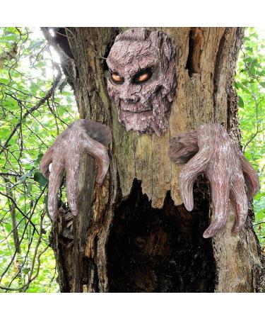 Unique Border Tree Ornament & Creative Bark Face Halloween Makeup Props - Buy Online on GoSupps.com