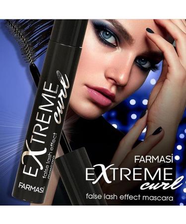 Farmasi Extreme Curl Mascara - Voluminous, Longer, Thicker, and Curling Eyelashes - Long Lasting Black Formula - 0.4 fl. oz - Buy Online on GoSupps.com