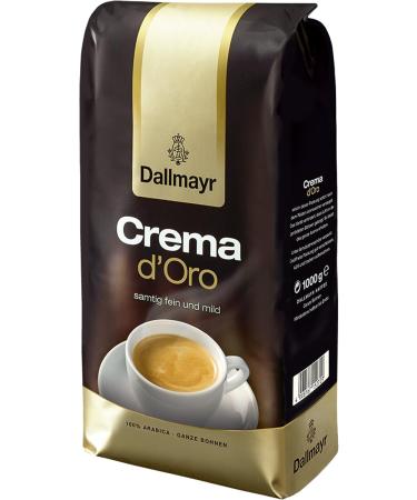 Dallmayr Crema d Oro Coffee Beans Pack of 8 8 x 1000g - Buy Online on GoSupps.com