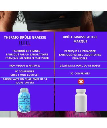 Elitea | Thermo Fat Burns & Hunger Cuts Powerful & Effective | Extra Strong Slimming for Men & Women 100% Natural | Carob Guarana Fucus Vegan | Fast Weight Loss | Slimming Pill - Buy Online on GoSupps.com