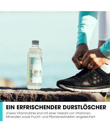 Buy Vitamin Well Vitamin Water - Refreshing Low-Calorie Drink with Vitamin C & B12 - 12 x 500ml - International Shipping Available - Buy Online on GoSupps.com