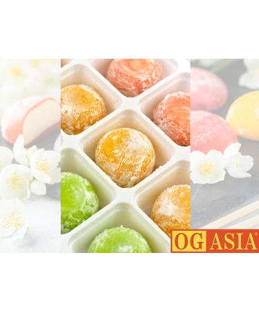 AND ASIA Delicious Mini Mochi Mix Delicious mini mochi mix 3 types milk matcha red beans Japanese sweet dish soft and sticky rice cake OG ASIA 250 g - Buy Online on GoSupps.com