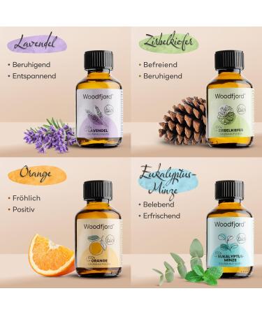 Woodfjord Lavender Sauna Infusion | Organic 3x100ml | Premium Sauna Oil for Relaxing Experiences | Soothing 3-Person Pack - Buy Online on GoSupps.com