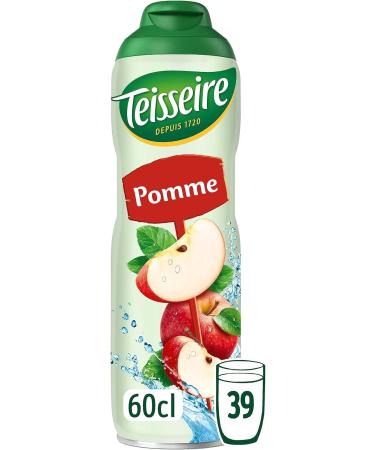 Teisseire Apple Syrup for Refreshing Drink Cocktails Recyclable Bottle 6x60cl - Buy Online on GoSupps.com
