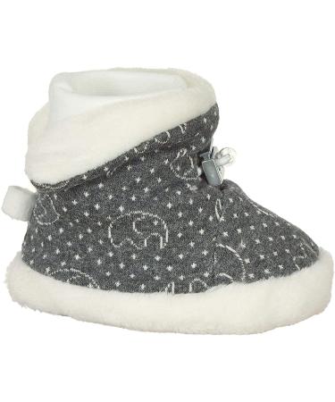 Sterntaler Boy's Baby Booties Boots 21/22 Grey Eisengrau 5101932