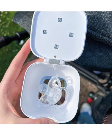 Nuby UV Dummy Steriliser No Water Chemicals Cooling or Drying Required. Kills 99.9% of Germs 2021 Version - Buy Online on GoSupps.com