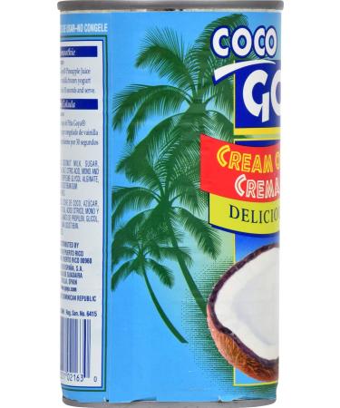Goya Foods Cream of Coconut 15 oz - Authentic Hispanic Ingredient - Buy Online on GoSupps.com