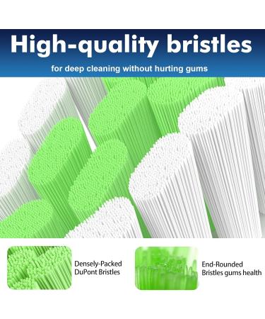 Replacement Toothbrush Heads for Philips Sonicare DiamondClean - Compatible Electric Brush Heads (10 Pack) - Black & Green - Buy Online on GoSupps.com