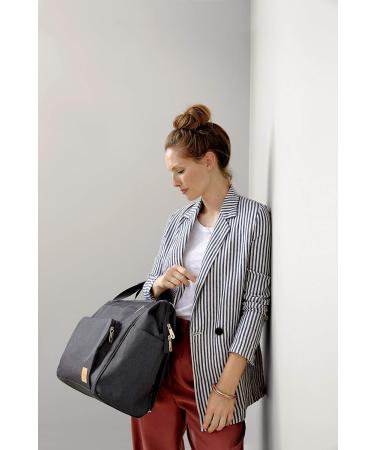 Casual Baby Twin Bag Diaper Backpack | Goldie Twin Bag in Anthracite | 1 Pack - All-in-One Baby Essentials - Buy Online on GoSupps.com