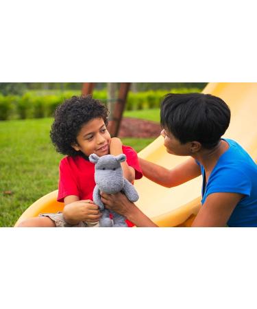 Thermal-Aid Zoo Happy the Hippo - Microwavable Stuffed Animal for Kids Pain Relief - Buy Online on GoSupps.com