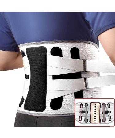 Back Brace for Men & Women | Relief for Pain Sciatica & Herniated Discs | Strong Support & Stability | Prevent Injury While Lifting | Medium Size - Buy Online on GoSupps.com