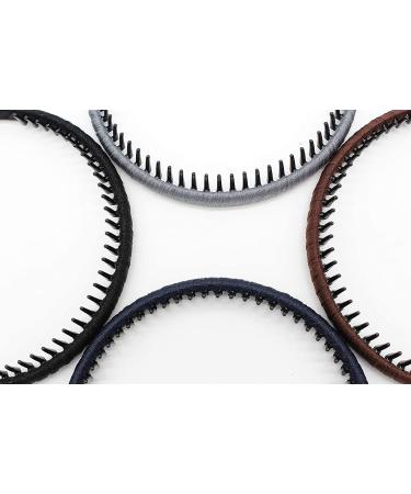 JOBAND Fashion Non-Slip Hairband Headbands for Women/Girls - Resin Teeth Comb - 4 Colors Available - Buy Online on GoSupps.com