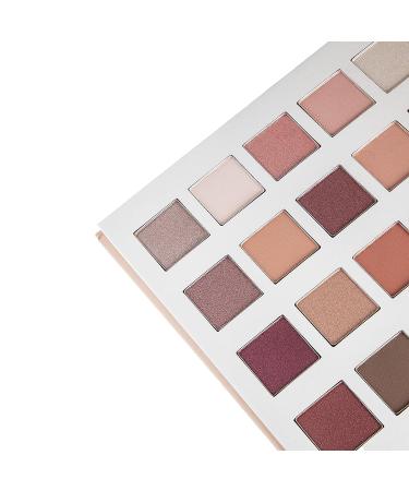 ELLEN TRACY Eyeshadow Palette - 24 Rosy Nude Shades: Matte, Shimmer, Glitter & Metallic - Long Lasting Eye Makeup - Buy Online on GoSupps.com