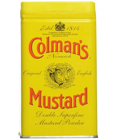 Colman's Dry Mustard 4 oz - Authentic Mustard Seasoning (1 Pack) - Buy Online on GoSupps.com