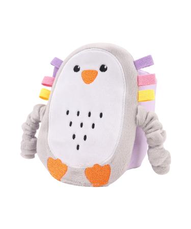 Baby Warm Belly Wrap for Colic and Gas Relief - Purple Penguin