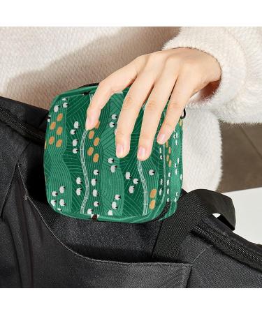 Sanitary Napkin Storage Bag Portable Period Bag for Women Teen Girls Sheep Grassland Pattern Menstrual Cup Pouch Nursing Pad Holder (Multicolor) Color 1 - Buy Online on GoSupps.com