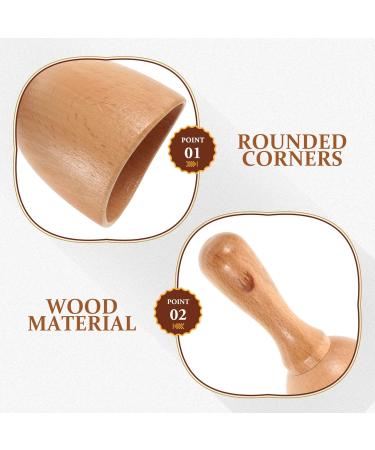 FOMIYES Wooden Massage Cups | Anti-Cellulite Body Massager Tools for Muscles | International Shipping - Buy Online on GoSupps.com
