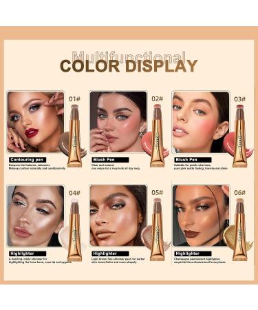 Shimmer Liquid Highlighter Stick with Cushion Applicator - Lightweight Body and Face Makeup - Buy Online on GoSupps.com