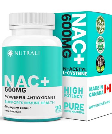 MAXIMUM POTENCY 600mg NAC Capsules (N-Acetyl-L-Cysteine) Supplement Powerful Antioxidant Glutathione Support Liver Support Vegan Gluten Free. 90 Easy to Swallow Capsules. 3 Packs 270 count (Pack of 1) - Buy Online on GoSupps.com