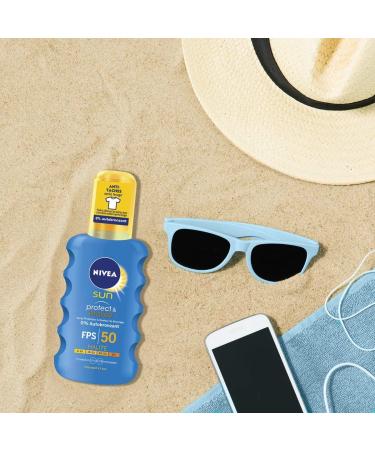 NIVEA SUN Spray Protecteur activateur de bronzage Protect & Bronze FPS 50 - Buy Online on GoSupps.com