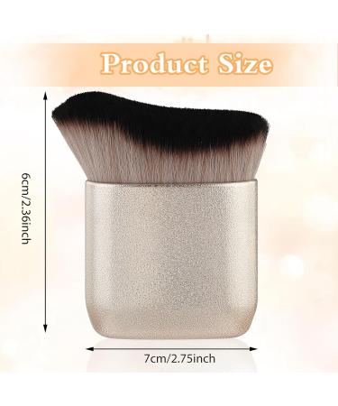 Tanning Brush | Kabuki Self Tan Blending Brush & Back Applicator | Rose Gold Body Makeup & Sunscreen Applicator - Buy Online on GoSupps.com