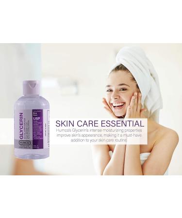 HUMCO Glycerin USP Grade Ointment 6 Fl Oz - Pure Natural Vegetable Based Skin Care - Buy Online on GoSupps.com