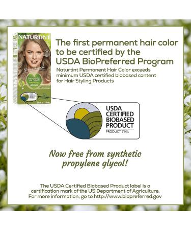 Naturtint 7N Hazelnut Blonde Hair Color - Pack of 6 | Ammonia-Free, Vegan, Cruelty-Free | Up to 100% Gray Coverage | Long-Lasting Results - Buy Online on GoSupps.com