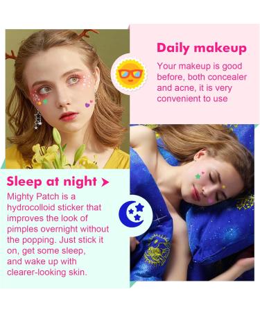 KLLALO Hydrocolloid acne pimple patch 156 stars pimples pimples with tea tree oil extract spot patch acne patches skin patch treatment facial spots blemish skin treatment - Buy Online on GoSupps.com