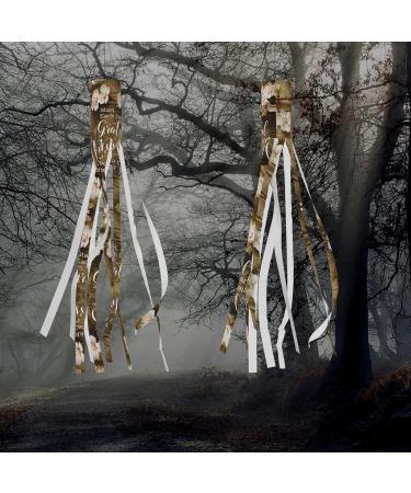 Inspirational Quotes Halloween Windsock Ghost Flag 59" Halloween Outdoor Hanging Decorations Garden Window Yard Decor - Buy Online on GoSupps.com