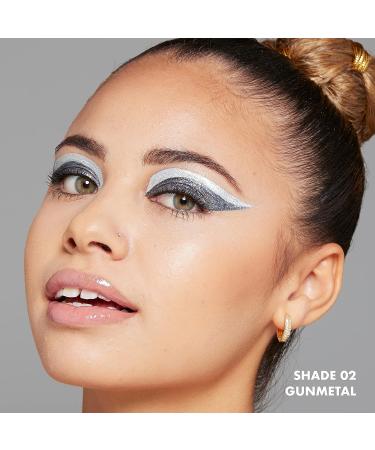 NYX Epic Wear Gun Metal Metallic Liquid Liner - Waterproof Long-Lasting Eyeliner - Buy Online on GoSupps.com