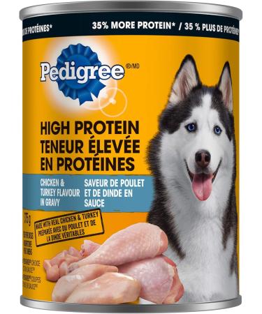PEDIGREE Adult Wet Dog Food Bundle | Ground Dinner Beef + Chicken & Turkey in Gravy (12 Pack each) Beef + Chicken & Turkey 375 g (Pack of 12) - Buy Online on GoSupps.com