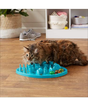 Amazon Basics Pet Activity Center and Feeder Blue - Buy Online on GoSupps.com