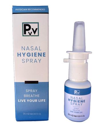 PvV Spray - Nasal Hygiene & Cleanse | 214 Metered Sprays | 0.5 Fl Oz | International Shipping - Buy Online on GoSupps.com
