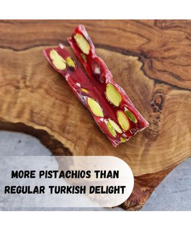 VEGAN Turkish Delight Handcrafted Fingers Sticks 6 Flavors Halal Gluten Free Assorted Fruity Deluxe Mix Lokum Dessert Gourmet Gift Box Soft Candy 270g - Buy Online on GoSupps.com