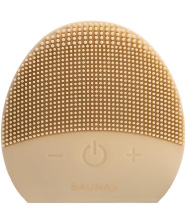 Nourivibe Facial Cleansing Brush | Waterproof Silicone Face Scrubber | Sonic Ultra-Soft Exfoliator | Deep Pore Cleansing Massager | Sand