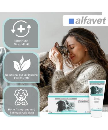 Alfavet ReConvales Power - Dietary Supplement for Dogs & Cats | Fattening Paste for Underweight Pets | 70g Tube - Buy Online on GoSupps.com